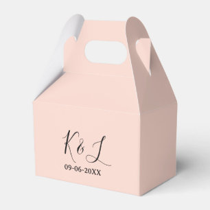 Hochzeitspaar Name Buchstabe Datum rote Pastell Hi Geschenkschachtel