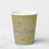 Hochzeitspapier Cup Silver Lining Pappbecher (Vorderseite)