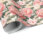 Hochzeitspapier Geschenkpapier (Rolleneckpunkt)