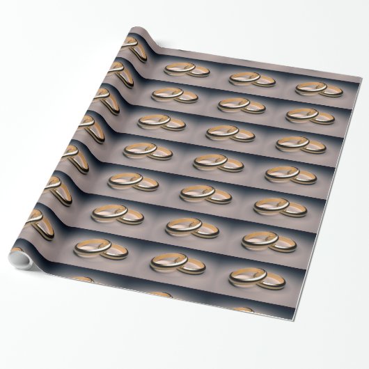Hochzeitspapier Geschenkpapier (Ungerollt)