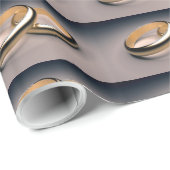 Hochzeitspapier Geschenkpapier (Rolleneckpunkt)