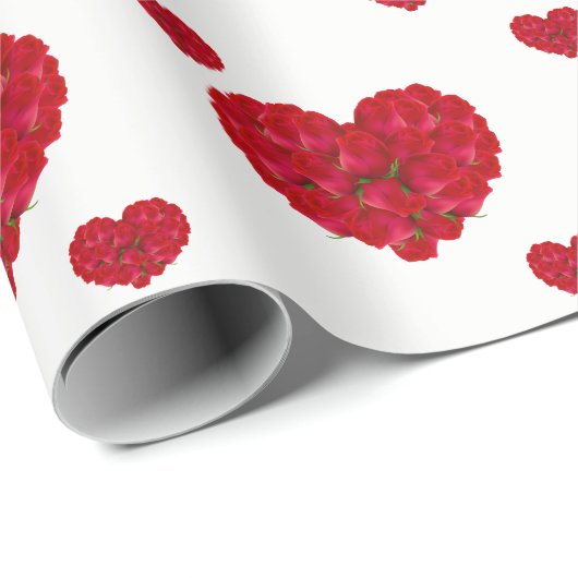 Hochzeitspapier Geschenkpapier (Rolleneckpunkt)