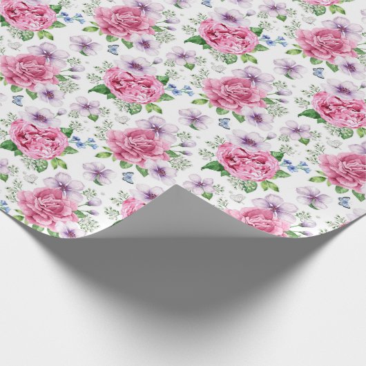 Hochzeitspapier Geschenkpapier (Ecke)