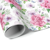 Hochzeitspapier Geschenkpapier (Rolleneckpunkt)