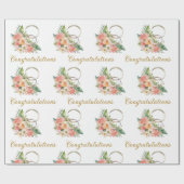 Hochzeitspapier Geschenkpapier (Flach)