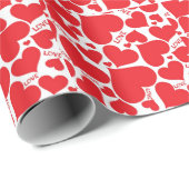 Hochzeitspapier Geschenkpapier (Rolleneckpunkt)