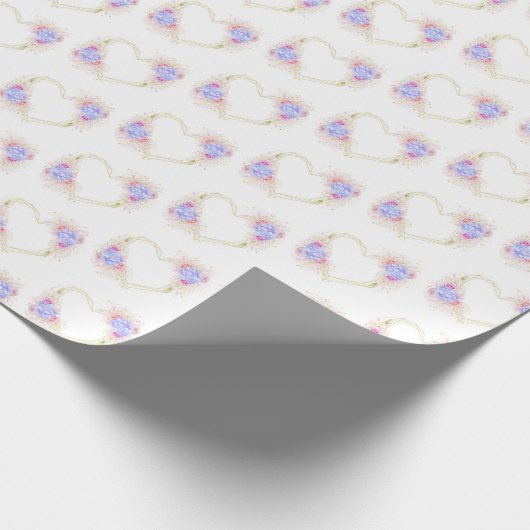 Hochzeitspapier Geschenkpapier (Ecke)