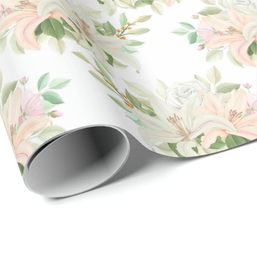 Hochzeitspapier Geschenkpapier (Rolleneckpunkt)