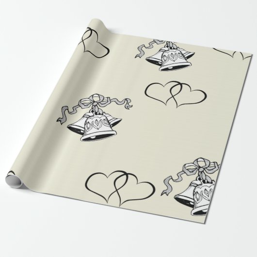 Hochzeitspapier Geschenkpapier (Ungerollt)