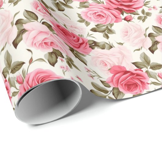 Hochzeitspapier Geschenkpapier (Rolleneckpunkt)