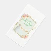 Hochzeitspapier Napkin Serviette (Ecke)