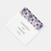 Hochzeitspapier Napkins Serviette (Ecke)