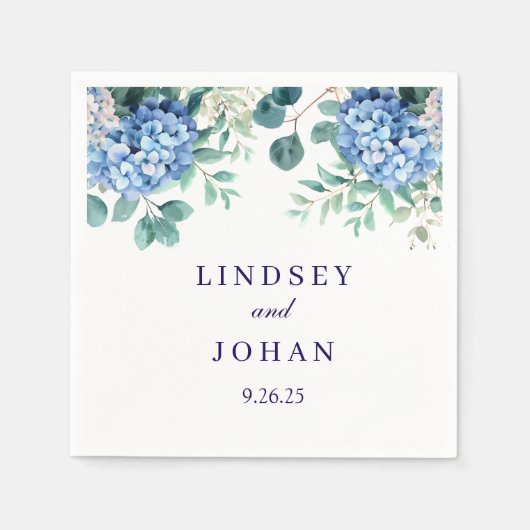 Hochzeitspapier Napkins Serviette (Vorderseite)