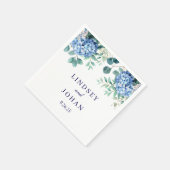 Hochzeitspapier Napkins Serviette (Ecke)