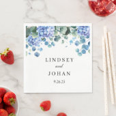 Hochzeitspapier Napkins Serviette (Beispiel)