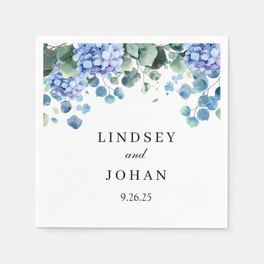 Hochzeitspapier Napkins Serviette (Vorderseite)