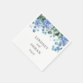 Hochzeitspapier Napkins Serviette (Ecke)