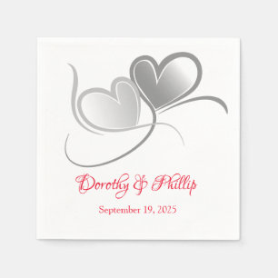 Hochzeitspapier Napkins Serviette
