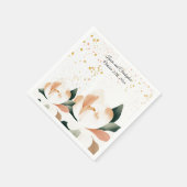 Hochzeitspapier Napkins Serviette (Ecke)