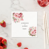 Hochzeitspapier Napkins Serviette (Beispiel)