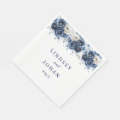 Hochzeitspapier Napkins Serviette (Ecke)
