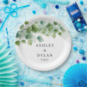 Hochzeitspapier Pappteller (Party)