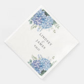 Hochzeitspapier Serviette (Ecke)