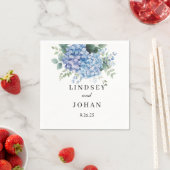 Hochzeitspapier Serviette (Beispiel)