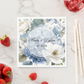 Hochzeitspapier-Serviette Serviette (Beispiel)