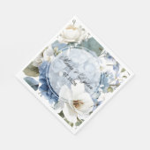 Hochzeitspapier-Serviette Serviette (Ecke)