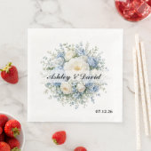 Hochzeitspapier Servietten (Beispiel)
