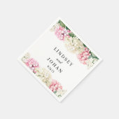 Hochzeitspapier Servietten (Ecke)