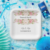 Hochzeitspapier-Teller Pappteller (Party)