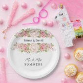 Hochzeitspapier-Teller Pappteller (Party)