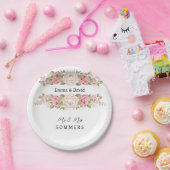 Hochzeitspapier-Teller Pappteller (Party)