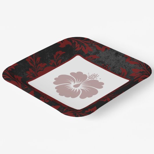 Hochzeitspapier-Teller Pappteller (Gewinkelt)