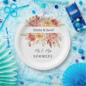 Hochzeitspapier-Teller Pappteller (Party)