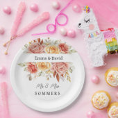 Hochzeitspapier-Teller Pappteller (Party)