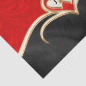 Hochzeitspapier-Teller Seidenpapier (Ausschnitt)