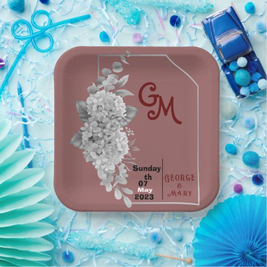 Hochzeitspapiertassen Pappteller (Party)