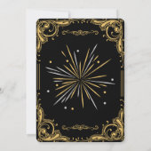 Hochzeitsparty Einladung (Rückseite)