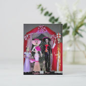 Hochzeitsparty Einladungspostkarte (Stehend Vorderseite)