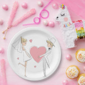 Hochzeitsparty Pappteller (Party)