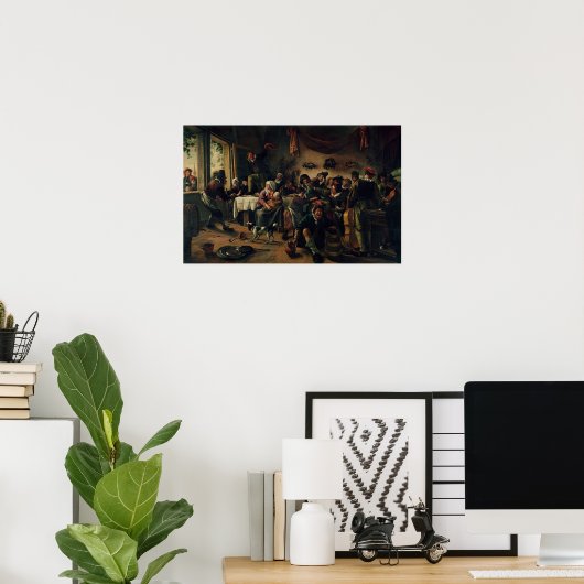 Hochzeitsparty Poster (Heimbüro)