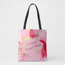 Hochzeitsparty Tote Bag Personalisiert Tasche
