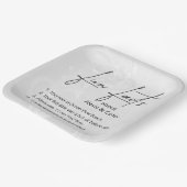 Hochzeitspass - Fakten über Herz Pappteller (Gewinkelt)