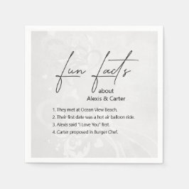 Hochzeitspass - Fakten über Herz Serviette