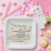 Hochzeitspass - Fakten über Sonnenblumen und Holz Pappteller (Party)