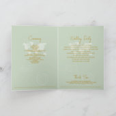 Hochzeitspass - Grüne Gold-Orden Programm (Innenseite)