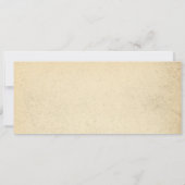 Hochzeitspass-Tickets für Boarding - Einladungen (Rückseite)